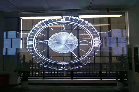 貴陽(yáng)萬達(dá)廣場(chǎng)led透明屏